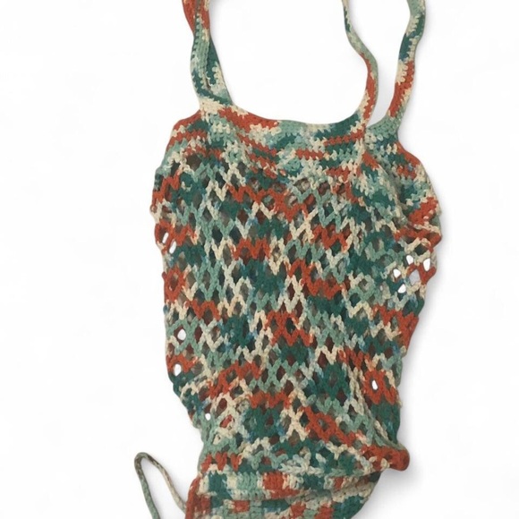 Colorful Crochet Tote Bag - Picture 4 of 6